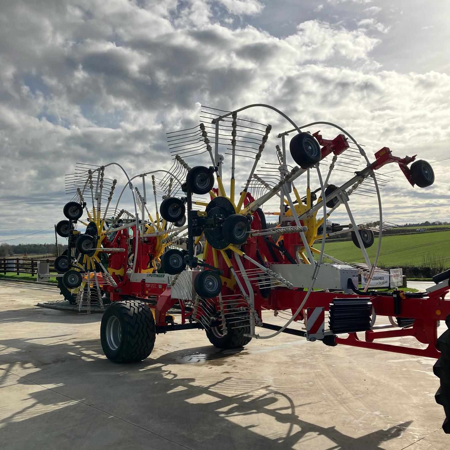 TOP Centre Swathing Rakes