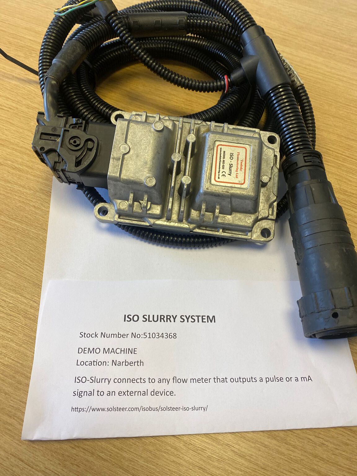 ISO SLURRY SYSTEM