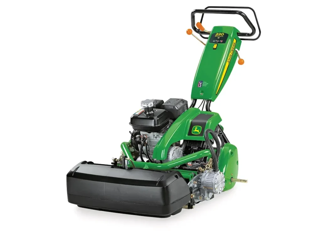 John Deere 220 E-Cut™ Hybrid Walk Greens Mower