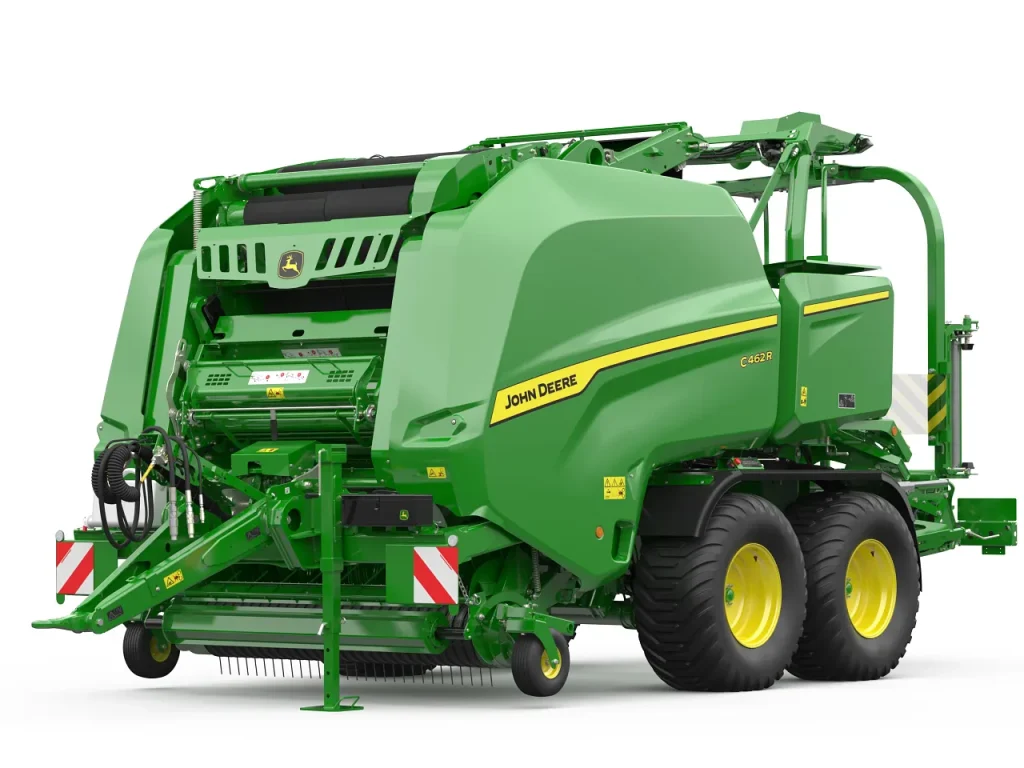 John Deere C462R Variable chamber wrapping baler