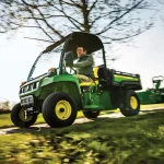 John Deere TE 4x2 Electric Work Utility Vehicle thumbnail 3