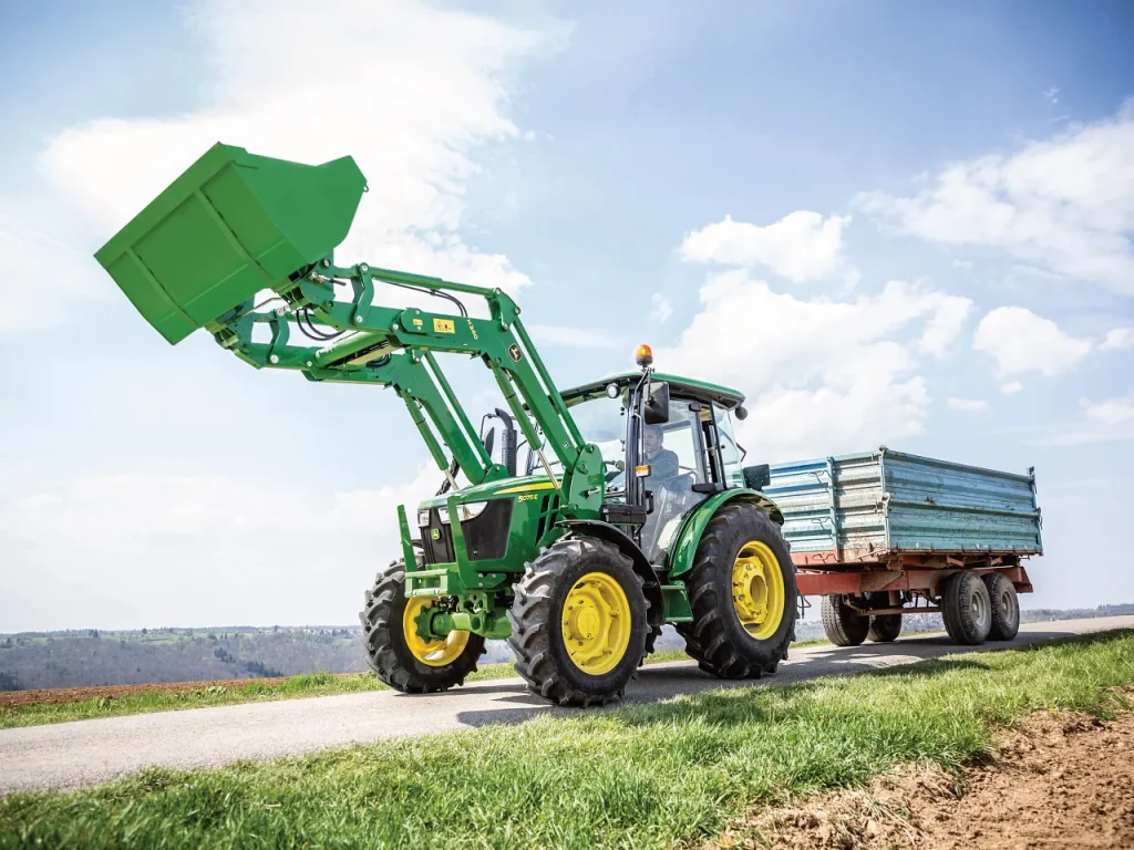 John Deere H240 Front Loader