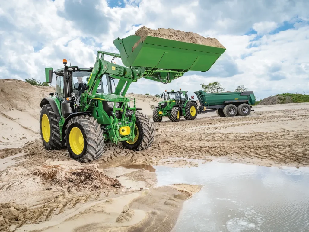 John Deere 643R Front Loader
