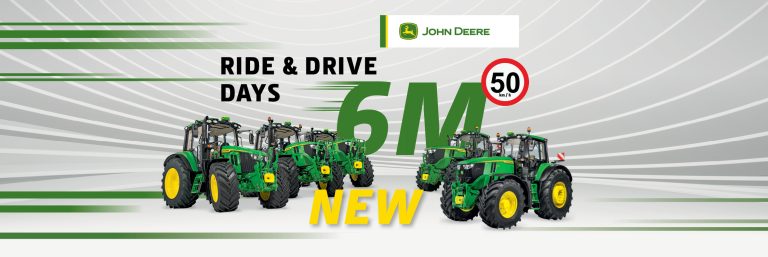 ALL NEW JOHN DEERE 6M RIDE & DRIVE DAYS