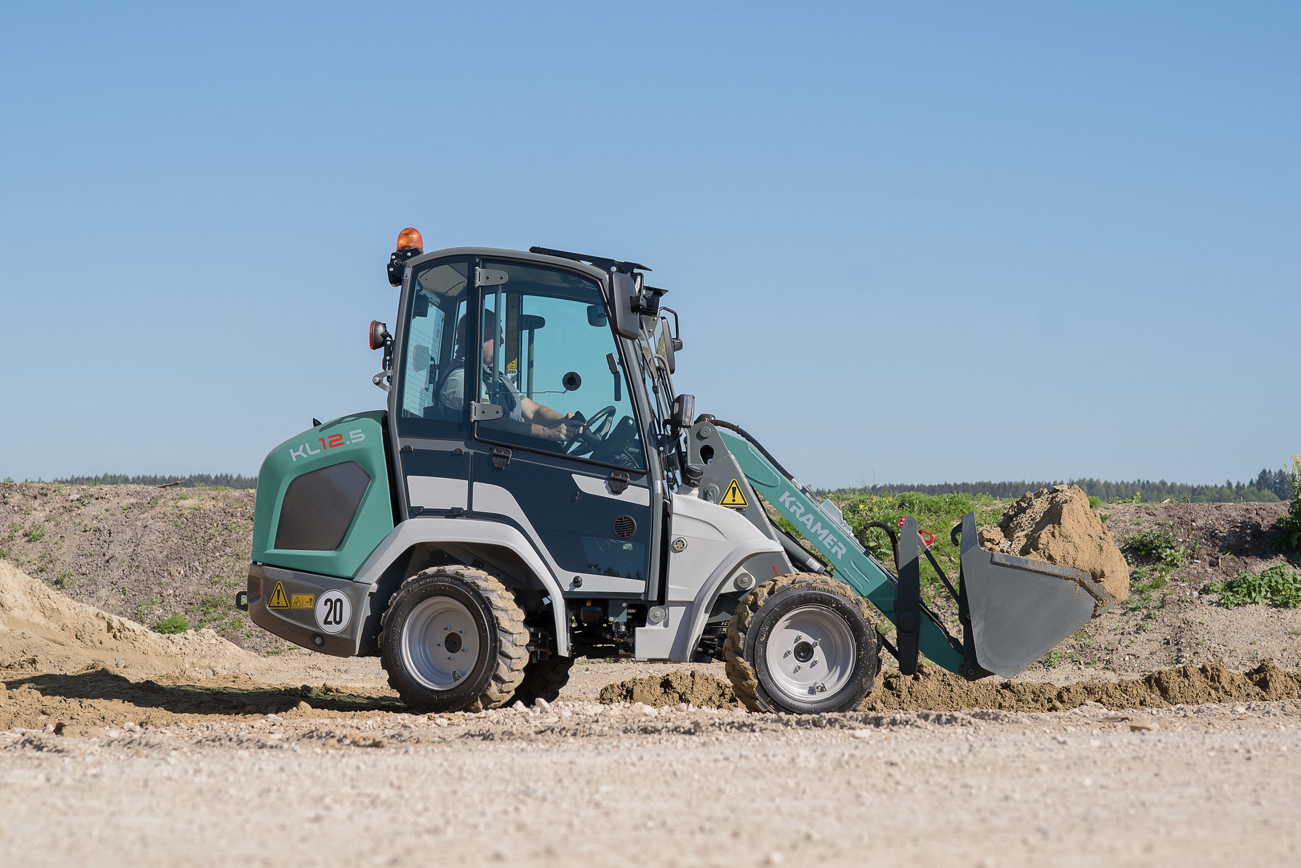 The new Kramer KL12.5 and KL14.5 wheel loaders