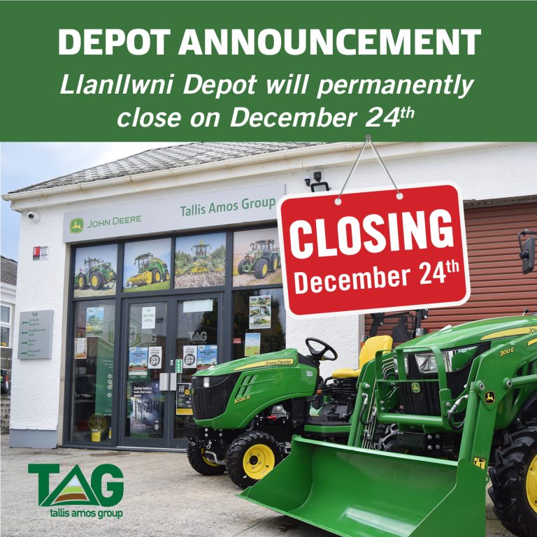 Tallis Amos Group to Close Llanllwni Depot in December 2025