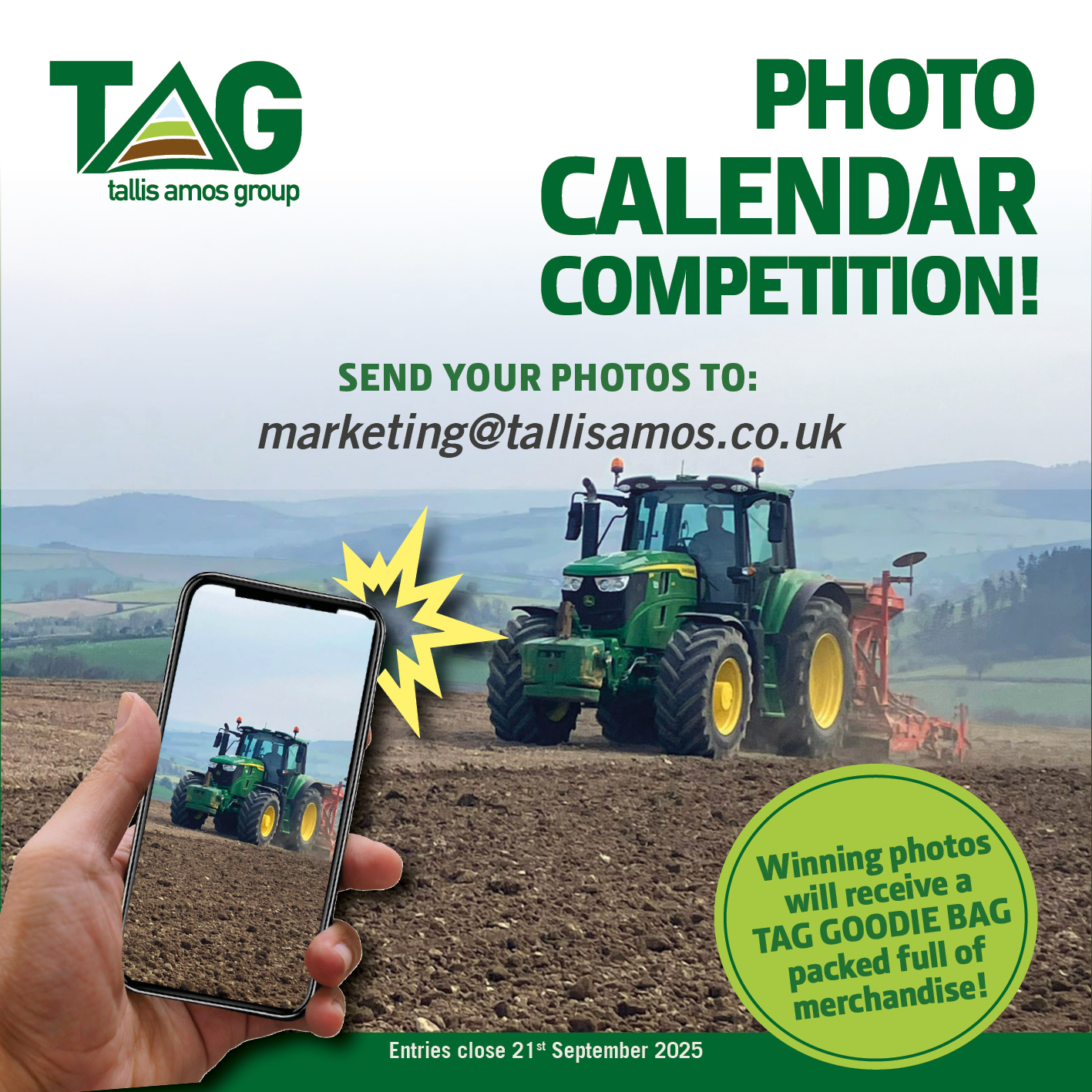2026 TAG Calendar Photo Competition