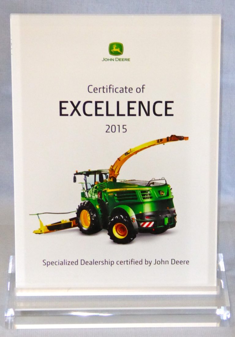 TAG achieves Certified Dealer Specialisation award for Self-propelled Forage Harvesters (SPFH).