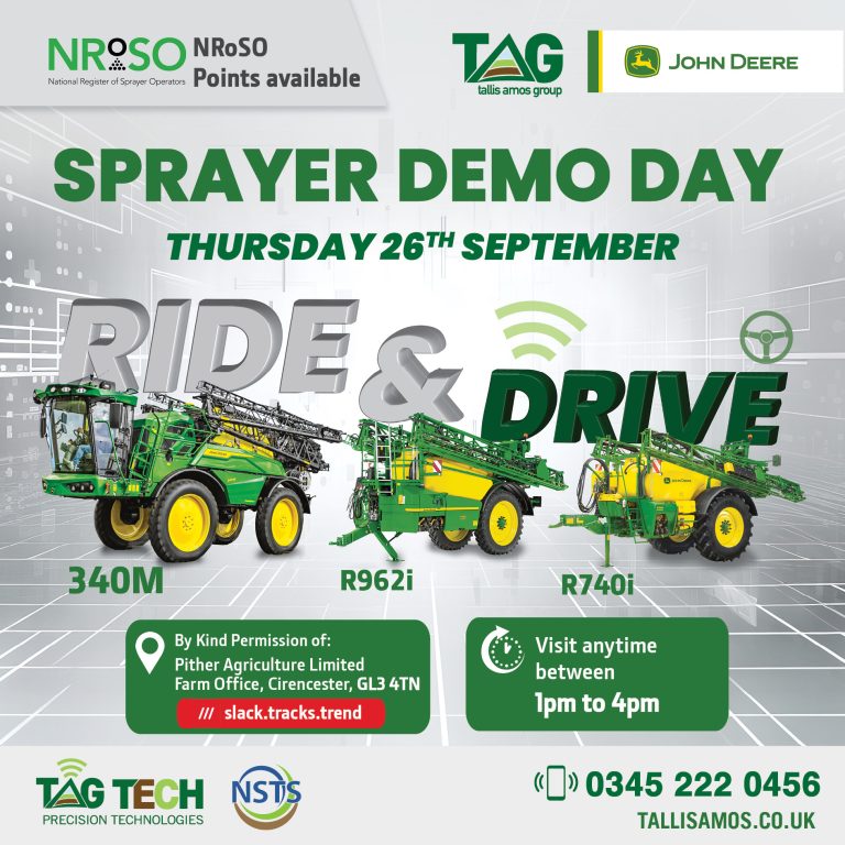 Sprayer Demo Ride & Drive Day at Pither Agriculture Ltd on Thursday 26th September