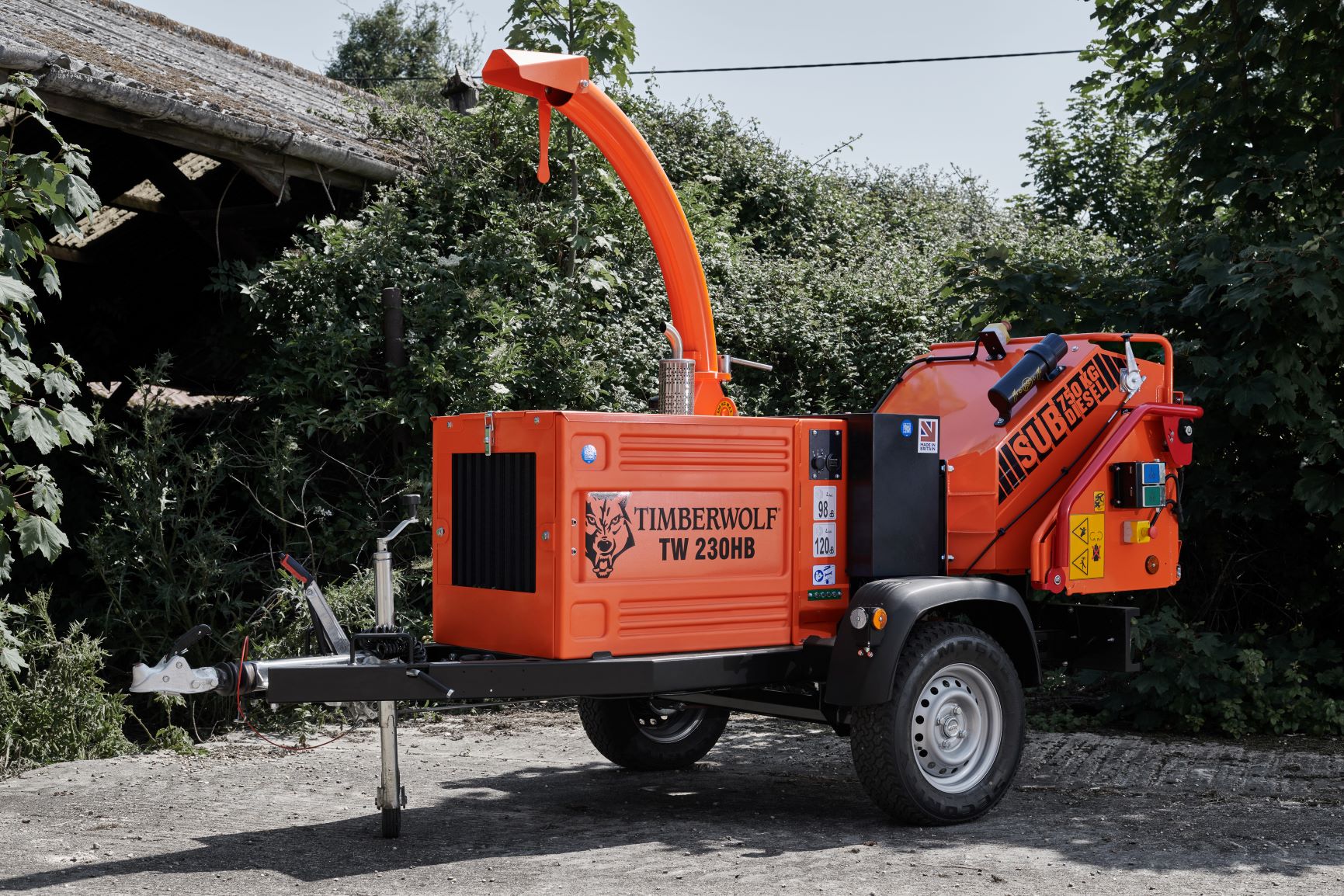 Timberwolf launch a new pack of six wood chippers