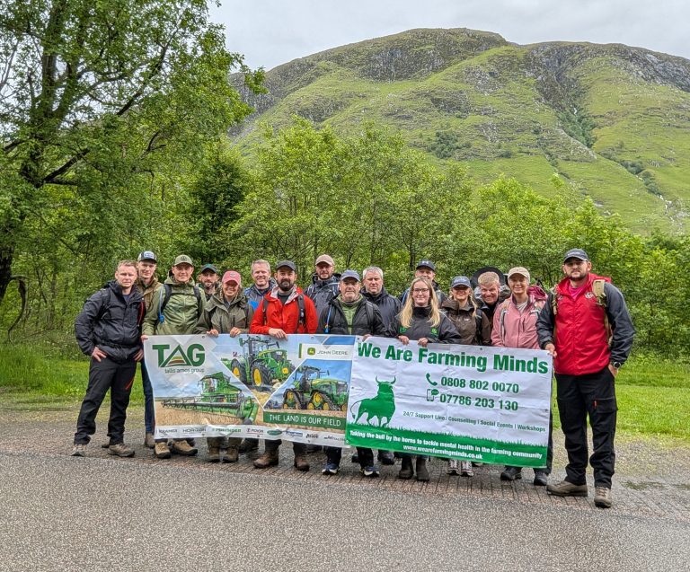 Tallis Amos Group Team Conquers Three Peaks Challenge and Raises £10,800 for We Are Farming Minds