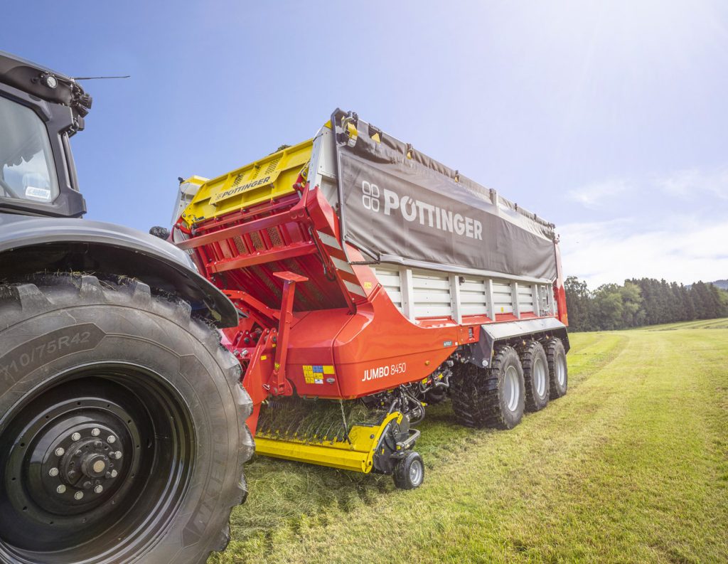 JUMBO 8000 Combined loader wagons