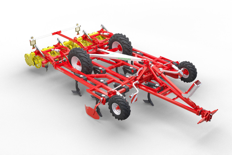 TERRIA 3-row Trailed Stubble Cultivators