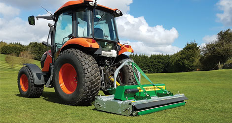 Rigid Deck Roller Mower