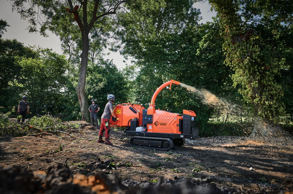 Tracked Hydraulic Wood Chippers