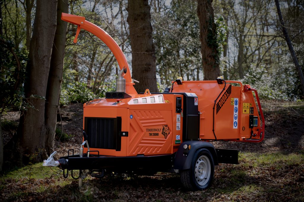 Road Towable Hydraulic Wood Chippers