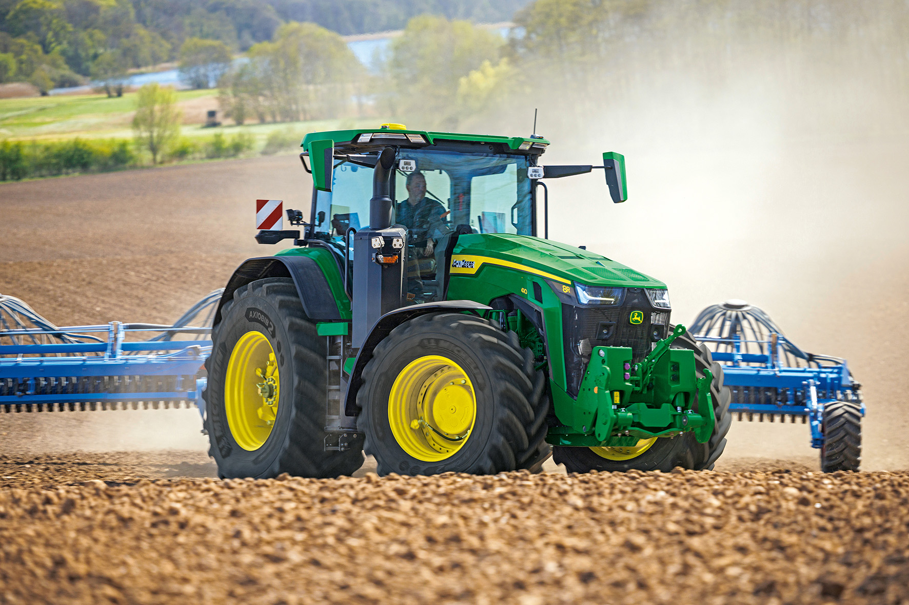 John Deere introduces updated 8R, 8RT and 8RX tractor models for the 280–410 hp range  